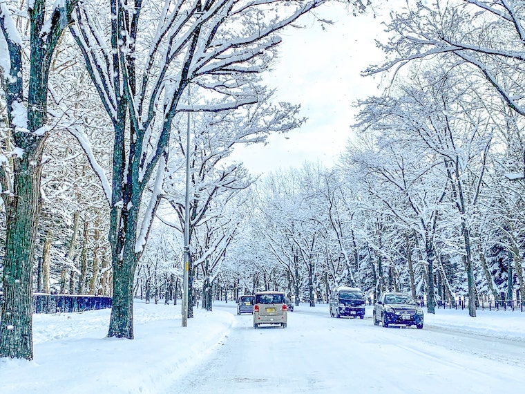 車を運転する際の雪対策